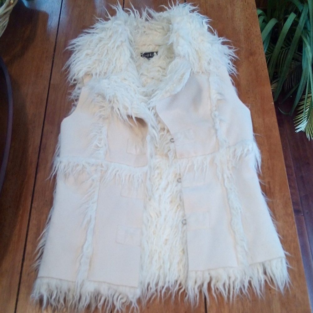 Pristine Bebe Faux-Fur Vest, Small